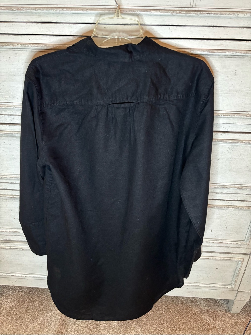 Jcrew Relaxed-fit beach shirt in linen-cotton blend NWOT - Picture 6 of 7